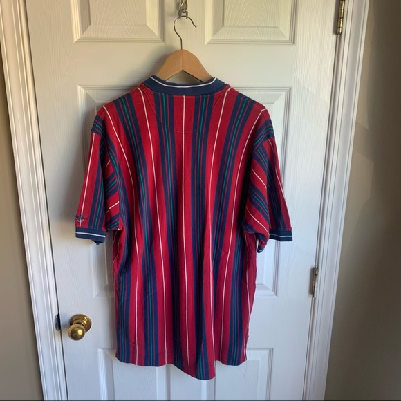 Vintage Docker’s Striped Polo Shirt - Picture 3 of 3
